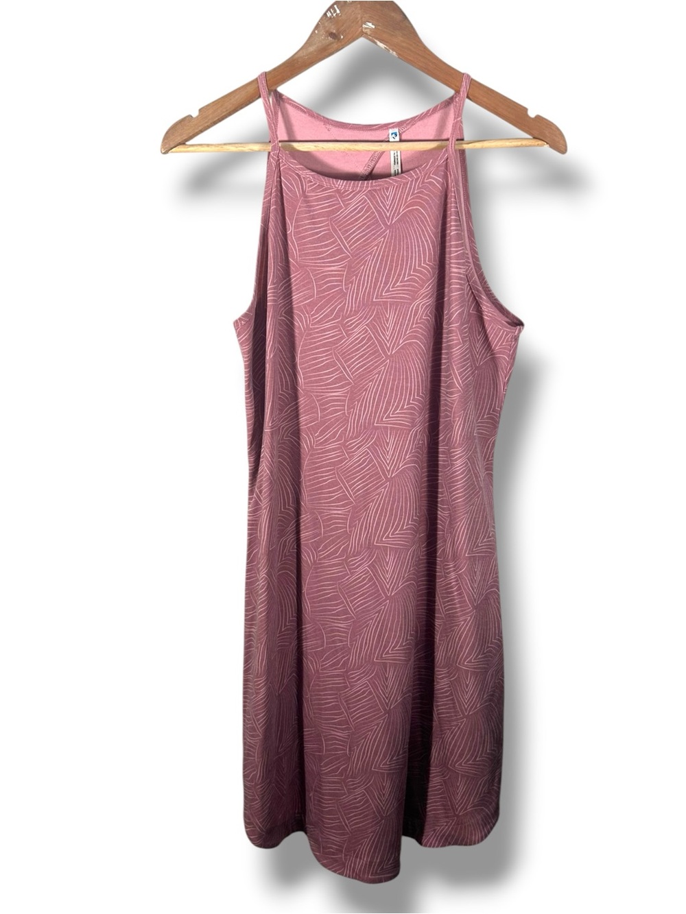 Kuhl Women’s Lea Pink Print Tank Outdoor Mini Dress Size Medium